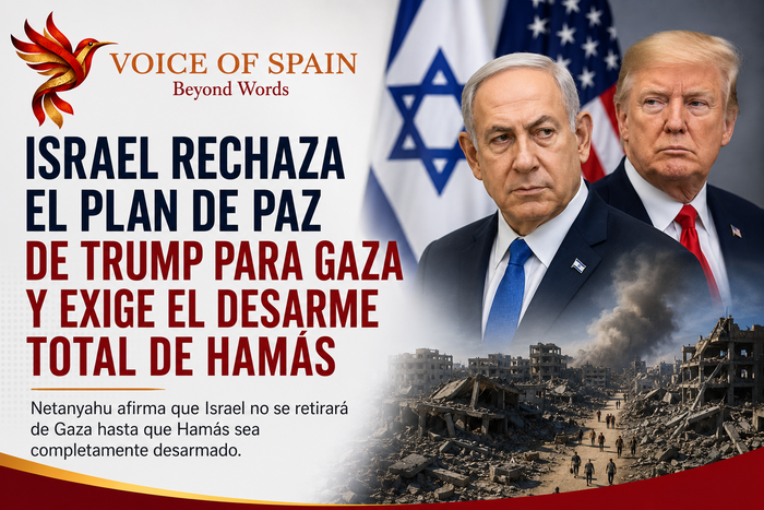 Israel rechaza el nuevo plan de paz de Trump para Gaza y exige el desarme total de Hamás