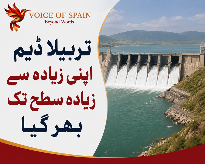 تربیلا ڈیم اپنی زیادہ سے زیادہ سطح تک بھر گیا، پاکستان کے آبی ذخائر میں نمایاں اضافہ