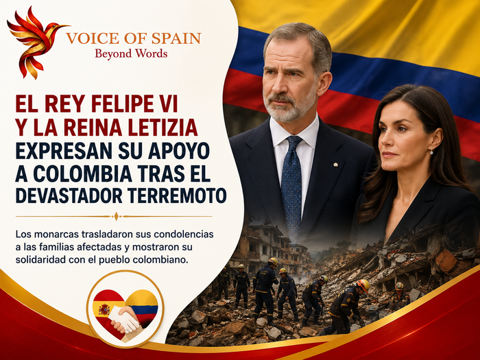 El Rey Felipe VI y la Reina Letizia expresan su apoyo a Colombia tras el devastador terremoto