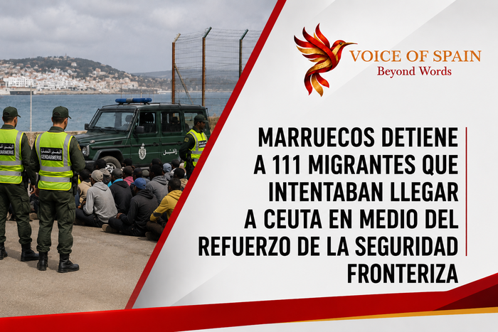 Marruecos detiene a 111 migrantes que intentaban llegar a Ceuta en medio del refuerzo de la seguridad fronteriza