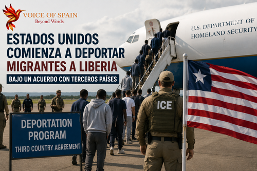 Estados Unidos Comienza a Deportar Migrantes a Liberia Bajo un Acuerdo con Terceros Países
