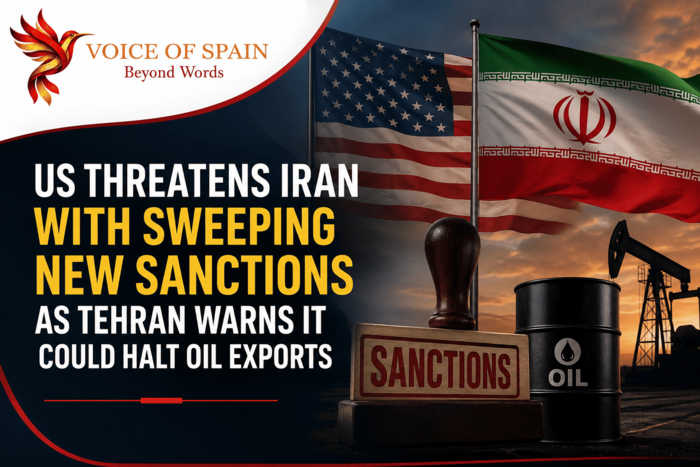 US Threatens Iran With Sweeping New Sanctions as Tehran Warns It Could Halt Oil Exports