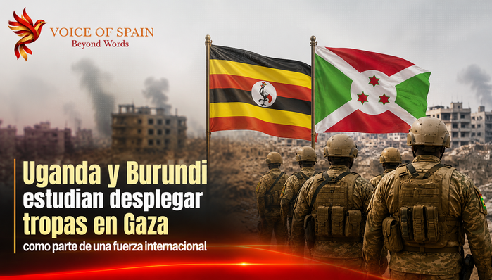 Uganda y Burundi estudian desplegar tropas en Gaza como parte de una fuerza internacional