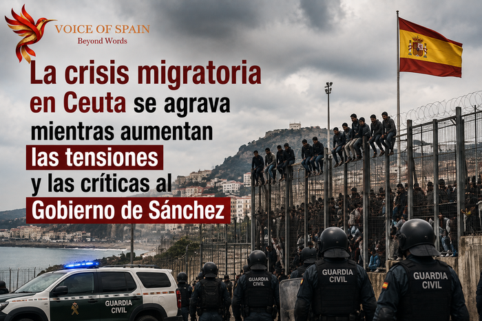 La crisis migratoria en Ceuta se agrava mientras aumentan las tensiones y las críticas al Gobierno de Sánchez