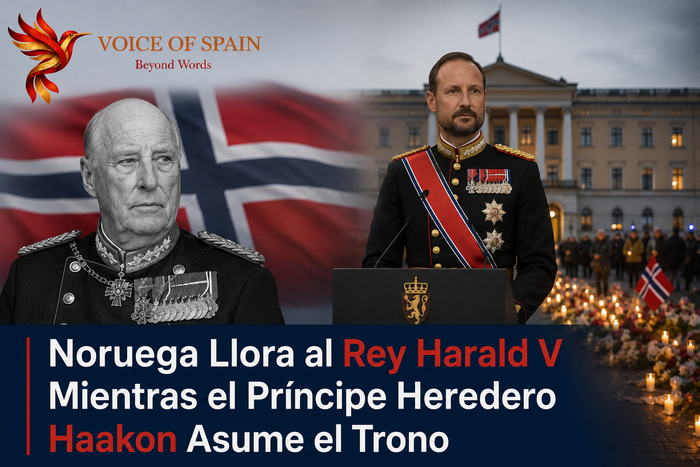 Noruega Llora al Rey Harald V Mientras el Príncipe Heredero Haakon Asume el Trono