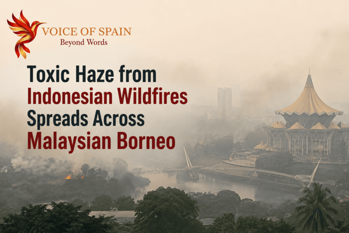 Toxic Haze from Indonesian Wildfires Spreads Across Malaysian Borneo