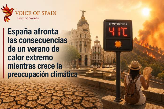 España afronta las consecuencias de un verano de calor extremo mientras crece la preocupación climática