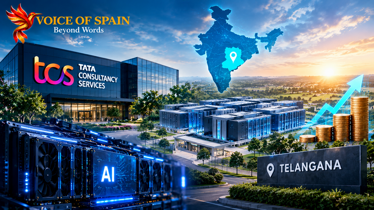 TCS का ₹70,000 करोड़ AI Data Center प्लान; तेलंगाना में बनेगा 1GW का हाई-टेक कैंपस