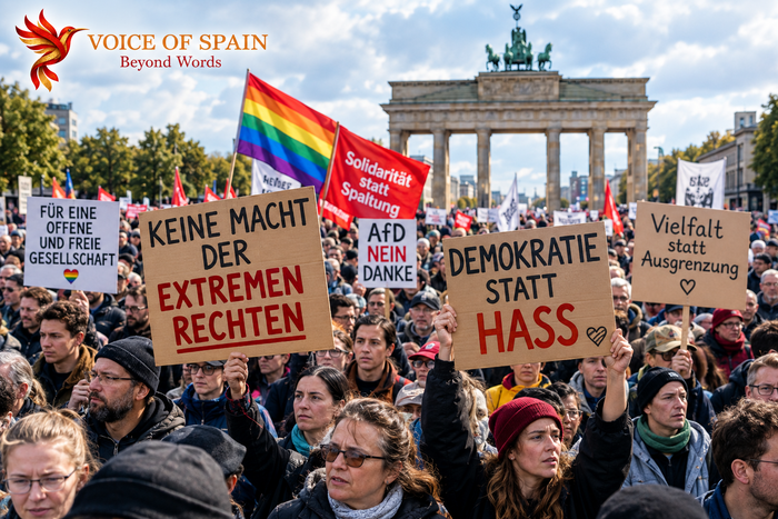 Alemania vive grandes protestas contra el avance de la extrema derecha tras el triunfo de AfD