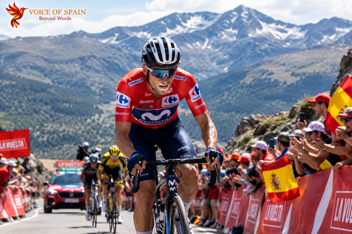 Enric Mas queda a un paso de conquistar la Vuelta a España 2026