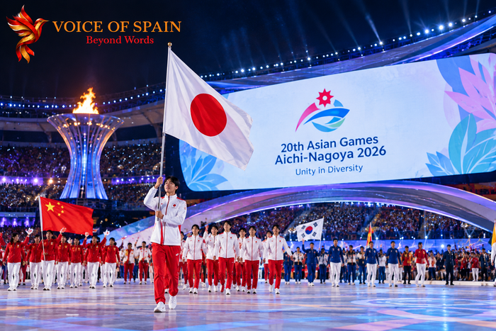 Los Juegos Asiáticos Aichi-Nagoya 2026 quedan oficialmente inaugurados en Japón