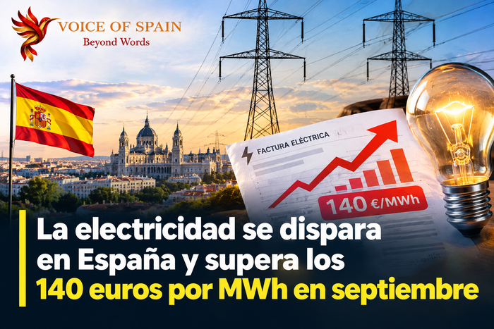 La electricidad se dispara en España y supera los 140 euros por MWh en septiembre