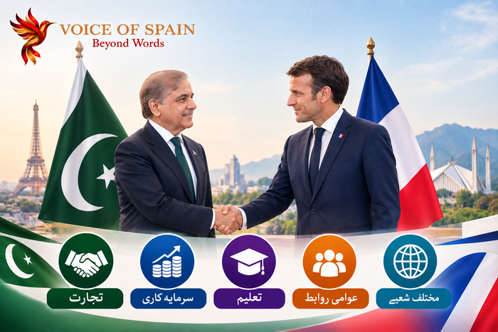 پاکستان اور فرانس کا تجارت، سرمایہ کاری اور تعلیم سمیت مختلف شعبوں میں تعاون بڑھانے پر اتفاق
