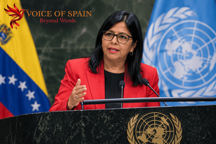 Delcy Rodríguez afirma ante la ONU que Venezuela celebrará elecciones, pero todavía no fija una fecha