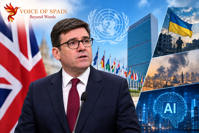 UK Prime Minister Andy Burnham Takes Ukraine, Middle East and AI Issues to UN Talks