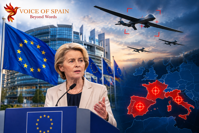 Bruselas advierte de que posibles ataques con drones rusos contra España, Francia o Italia no serían inesperados