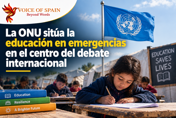 La ONU sitúa la educación en emergencias en el centro del debate internacional